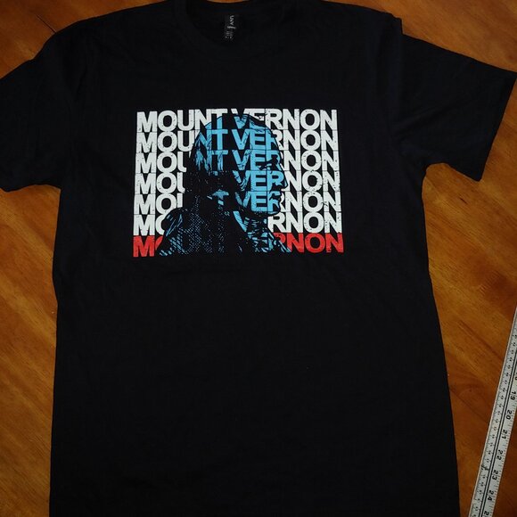 Mount Vernon  George Washington 100% Soft Cotton Short Sleeve Crew Neck M… - Picture 1 of 6